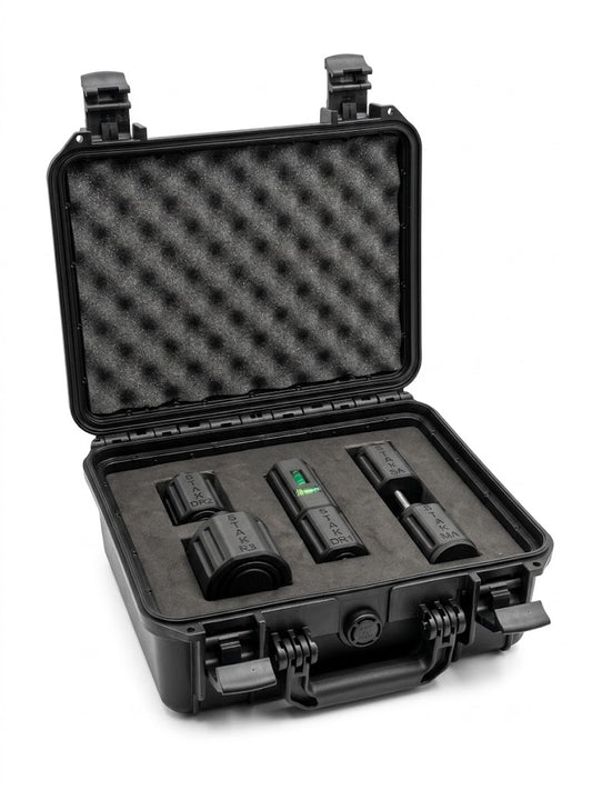 ChillAxis CR-01™ Refrigeration Pipe Hole Centering Laser Kit
