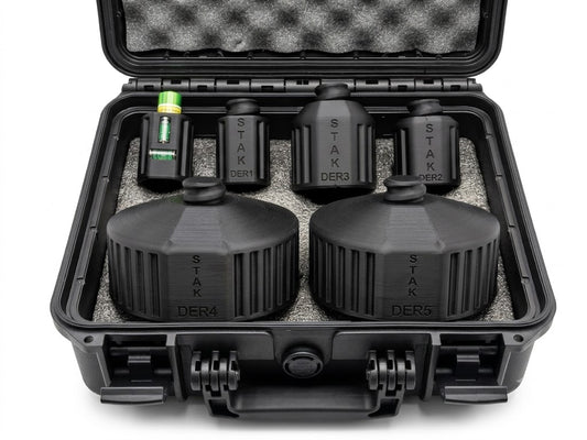 ConduAlign Pro-Kit™ Precision Pipe & Hole Centering Laser Kit